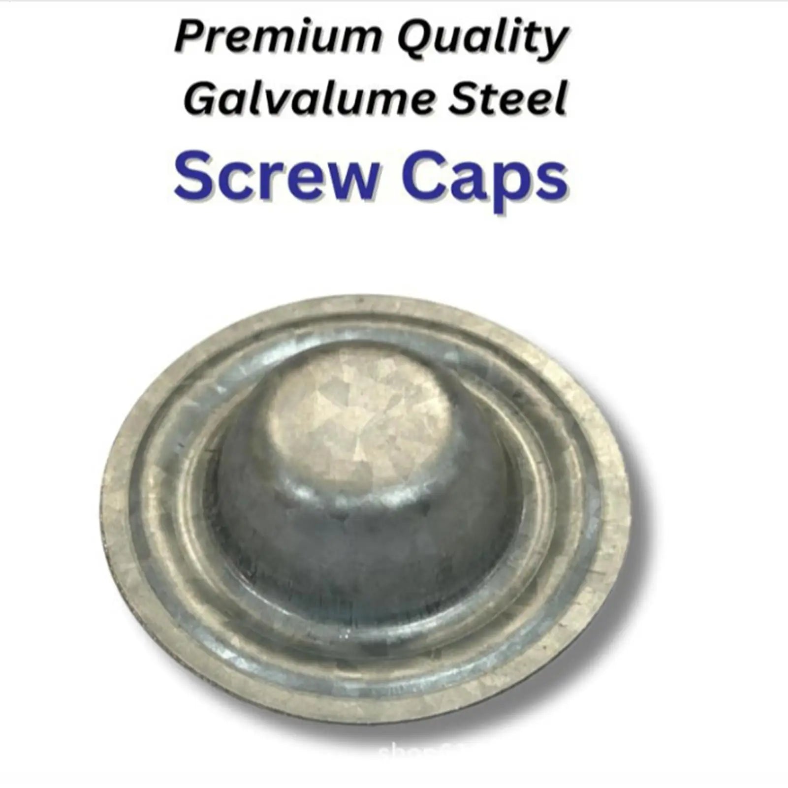 Roofing Screw Caps 20 Easy Install Weather Protection Metal Roof