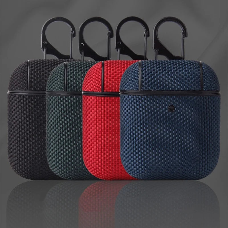 Wireless Earphones Protective Case For Apple AirPods Pro/Pro 2 For AirPods 3 2 1 Textile Cloth Protective Case Anti Fingerprints Zpaxo