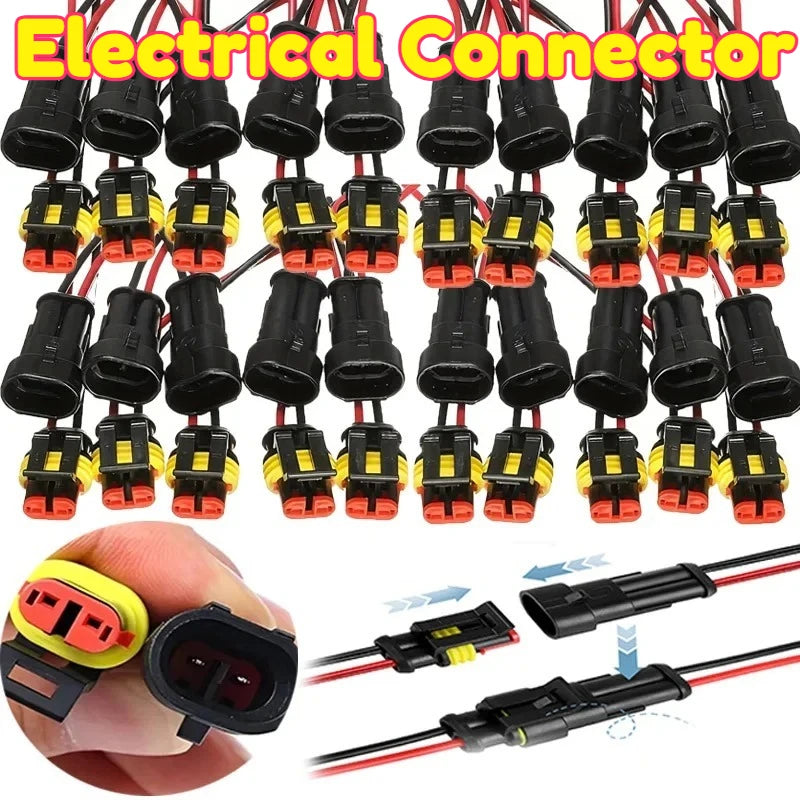Quick Electrical Car Connectors Connector Plug No-solder No-peel Terminal Connections Joiners Auto Plug Electrical Accessories Zpaxo