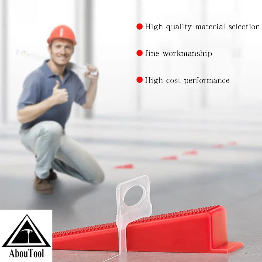 Tile Leveling System Clips Spacer PE Material Spacers Ceramic Wall Zpaxo