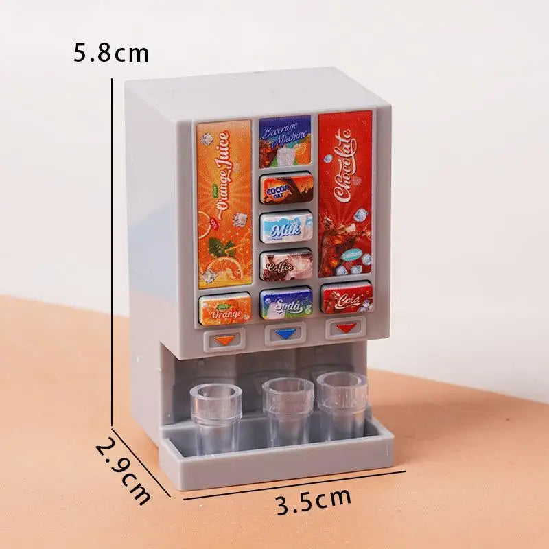 ▶1/12 Dollhouse Simulation Miniature Kitchen Appliances Model Dollhouse Air Fryer Beverage Machine Oven Rice Cooker Ornaments Zpaxo A10