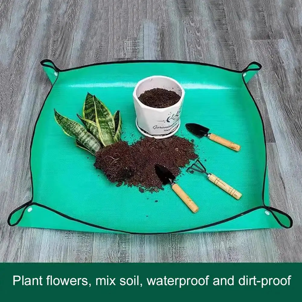 Waterproof Foldable Succulent Transplant Mat – S, M & L Gardening Transplant Mat Zpaxo