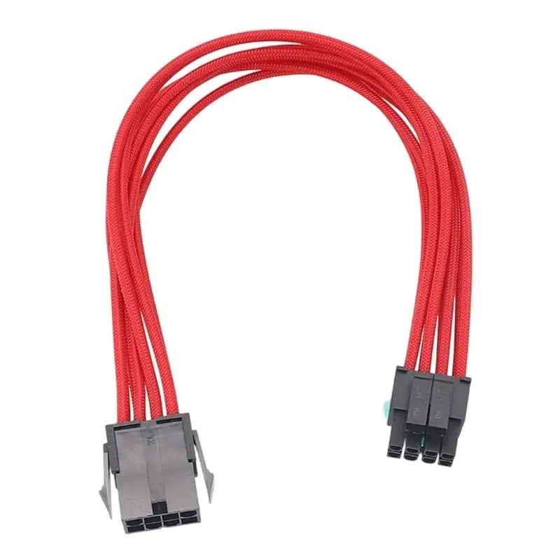 652F 8Pin Male Female CPU Power Extension Cable 6+2pin Vieo Card Zpaxo Black and red CN