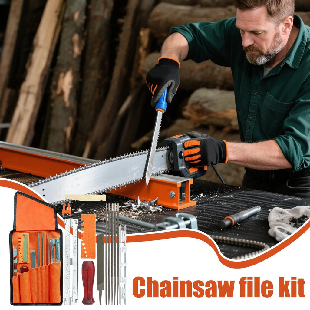 Chainsaw Sharpening 14 Chain Saw Files Grinders Accessories