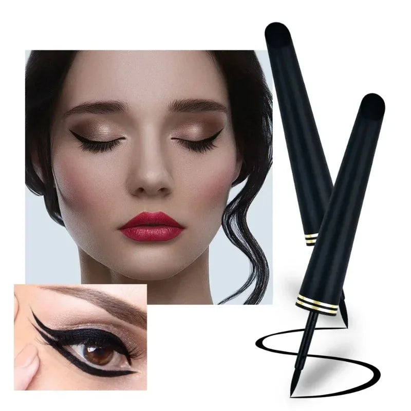 Black Liquid Eyeliner Waterproof Long-lasting Smooth Eye Liner Pencil
