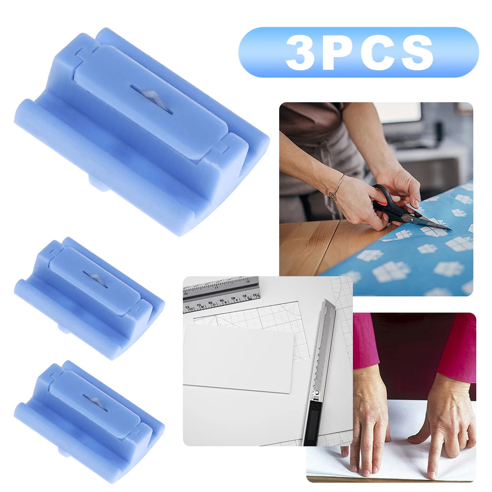 Paper Cutter Spare Knife Portable Slicer Replacement Blade Convenient Zpaxo 3PCS Blue