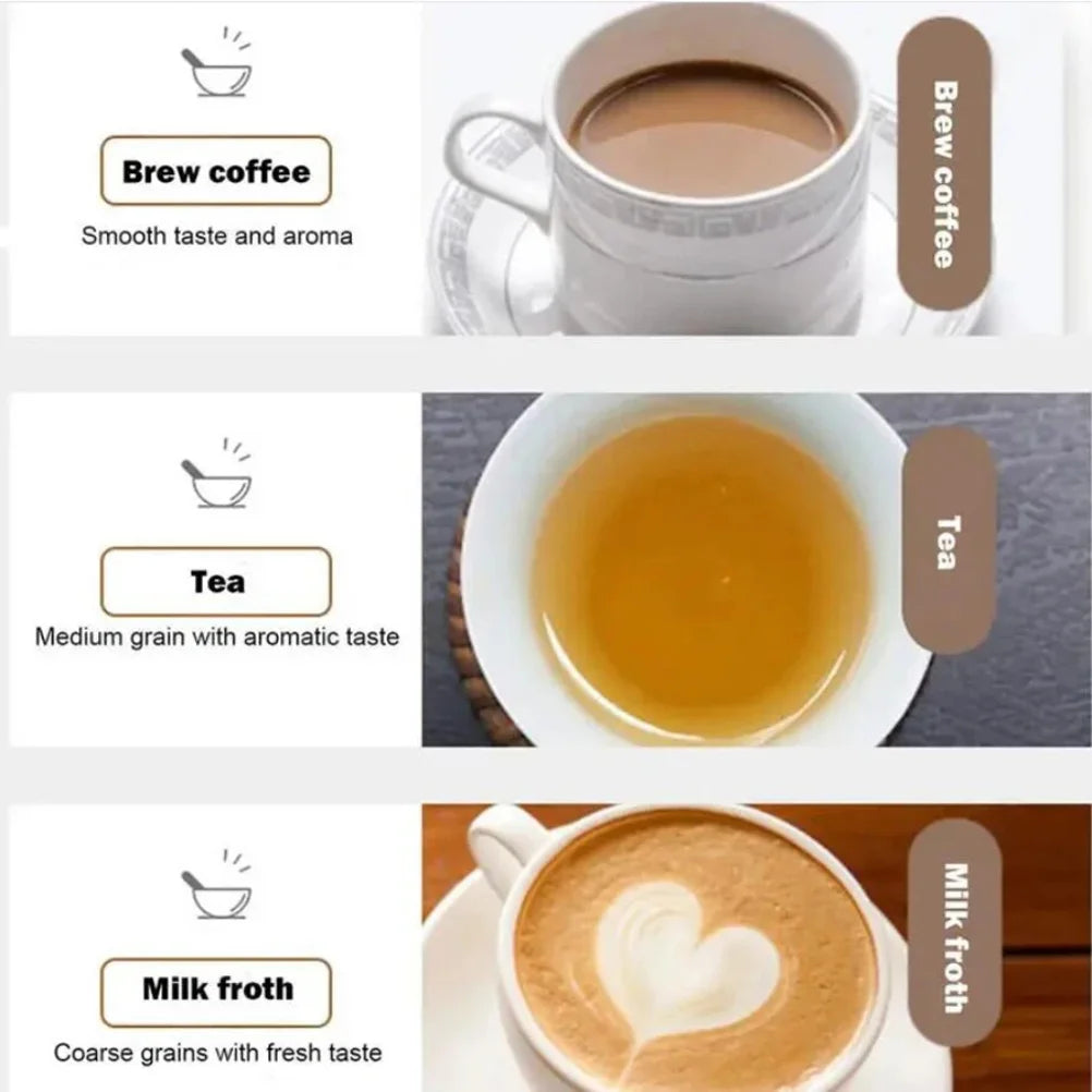 Stainless Steel Tea Coffee Brewer with Filter Heat-Resistant Anti-Rust Multifunctional with Handle Tea Maker for Making Coffee Zpaxo