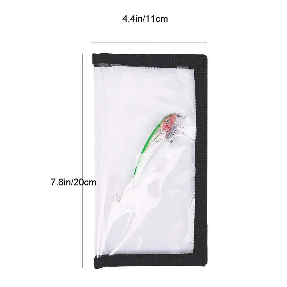 Fishing Lure Covers Clear Bait Wraps Protective Sleeves Tackle
