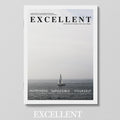 Ins Style Simple English Magazine Shooting Background Photography Home Decoration Book Live Photo Props Decorative Ornaments Zpaxo EXCELLENT