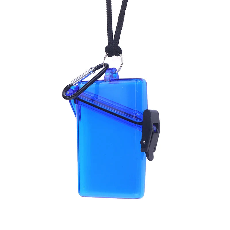 Portable Scuba Diving Kayaking Waterproof Box Gear Container Case Zpaxo blue