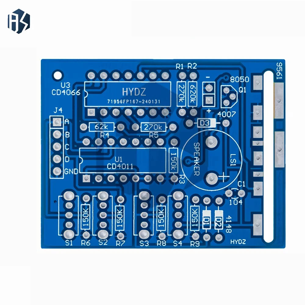16-Tone Music Sound Box Module DIY Kit BOX-16 - Electronic Components PCB Board for Arduino/ESP8266 DIY Projects Zpaxo