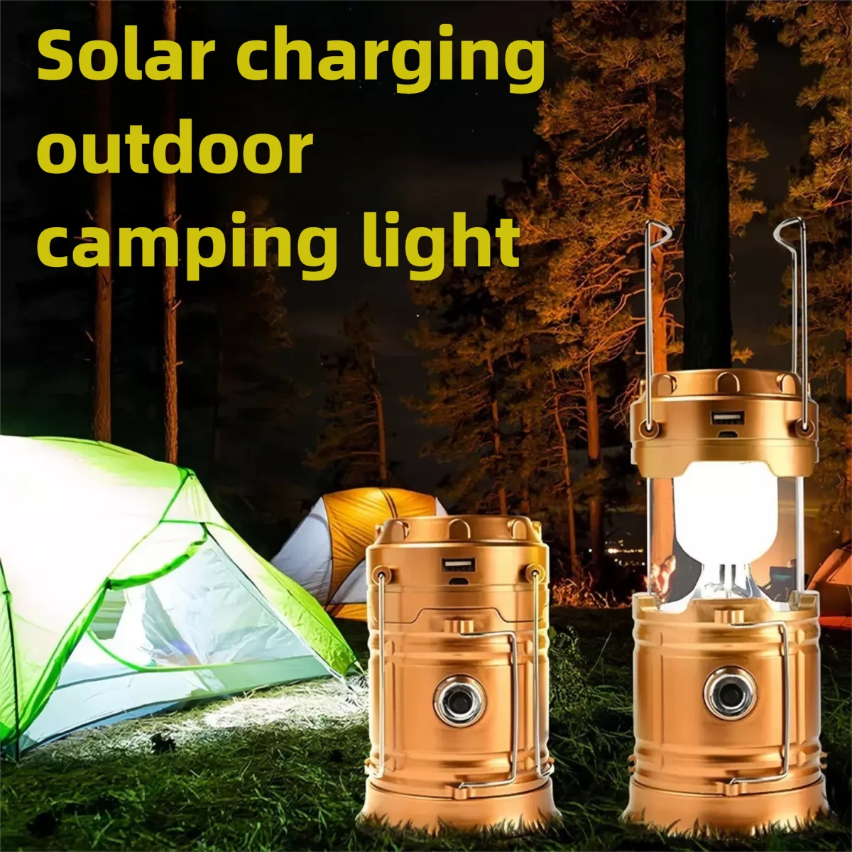 Solar Camping Light Horse Multifunctional Tent Work Outdoor Lighting