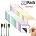 Reusable Magnetic Whiteboard Notes Marker Dry Erase Sticky Labels