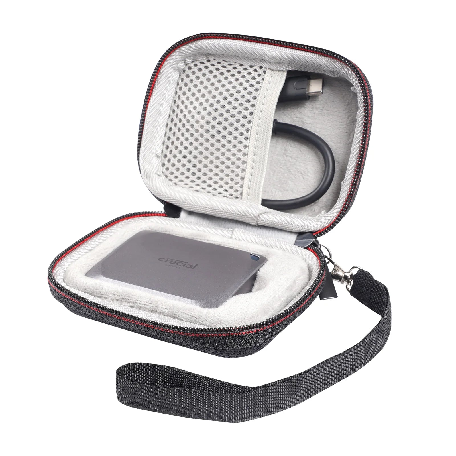 Portable External Solid State Drives Shockproof Storage Travel Bag Zpaxo