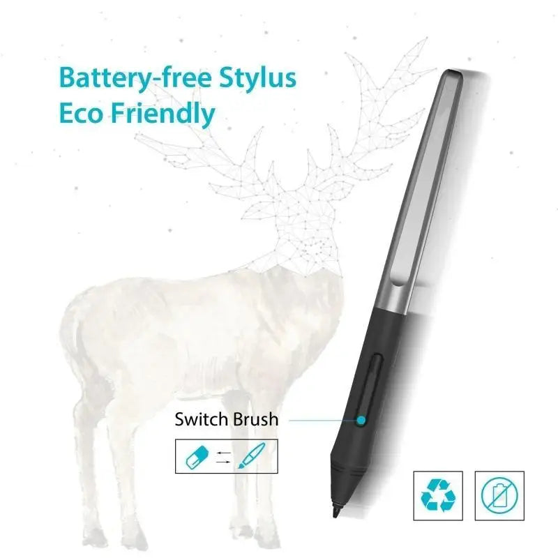 652F PW100 Pen Battery-free Digital Pen for H640P/H950P/H1060P/H1161/HC16/HS64/HS610 Graphic Tablets Drawing Pen Zpaxo