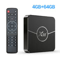 Original X98 Plus TV Box Android11 Amlogic S905W2 Quad Core AV1 BT 2.4G 5G Wifi 4K HDR Smart Set Top Box Video Media Player Zpaxo X98Plus-4G64G 100V-240V UK Plug