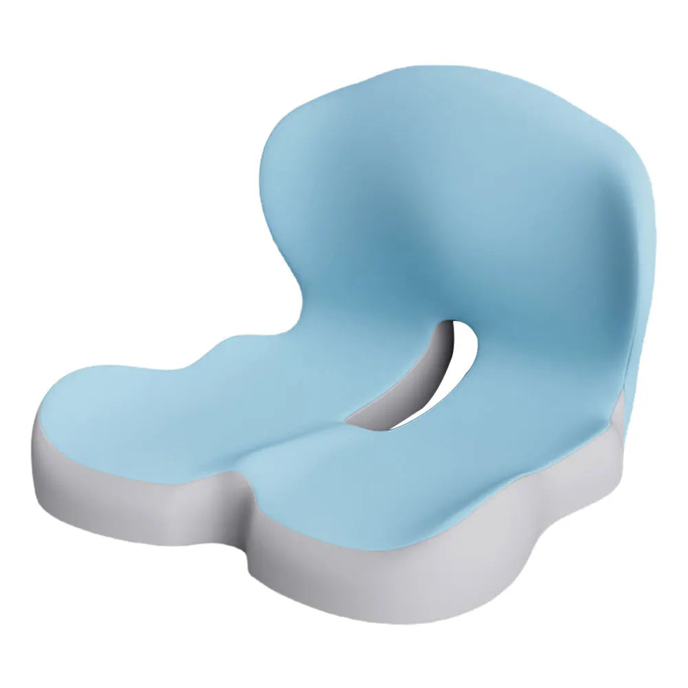 Memory Foam L-shaped Seat Cushion Backrest Office Chair Massage Zpaxo B