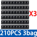 70pcs = ‌AMS1117 Voltage Regulator Kit - 10-Piece Multi-Output Set (ADJ, 5.0V, 3.3V, 2.5V, 1.8V, 1.5V, 1.2V Zpaxo 210PCS