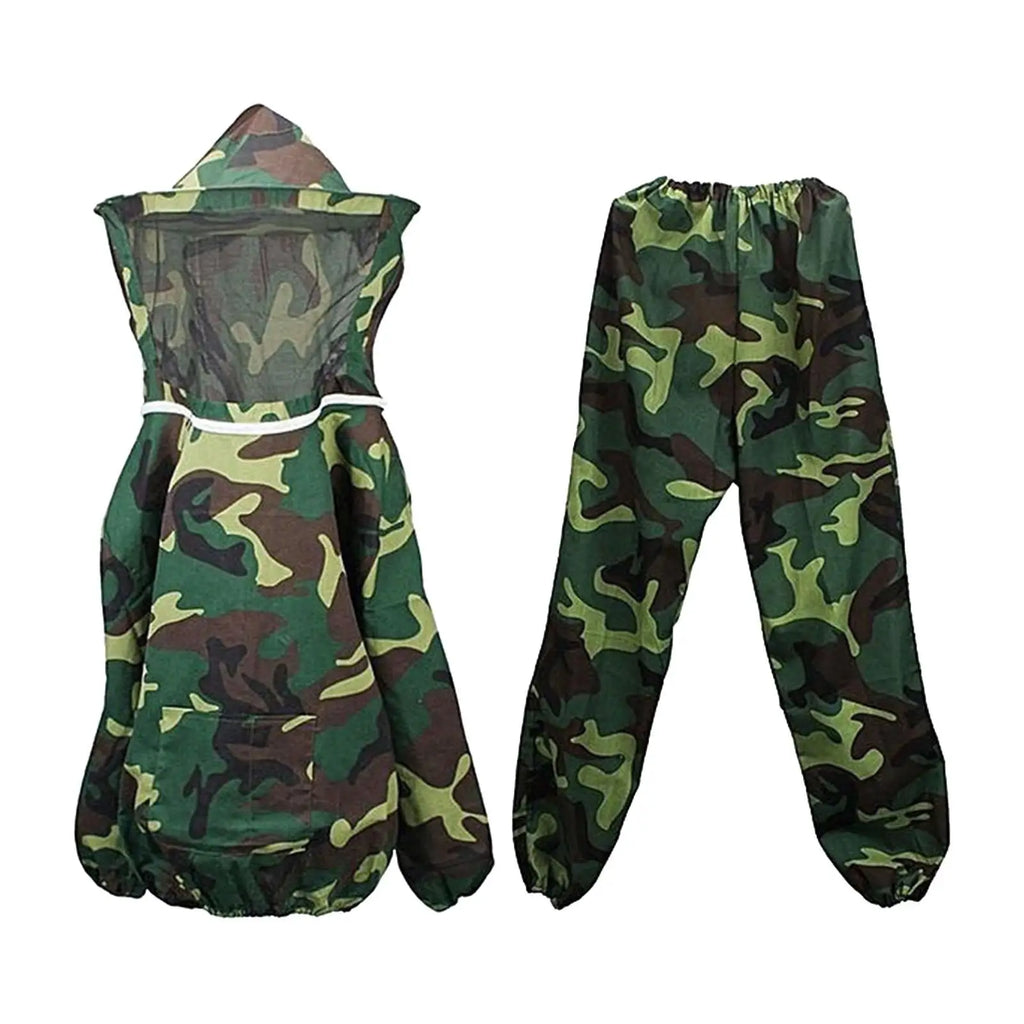 Bee Keeping Suit Full Protection Breathable Polyester Equipment Coverall for Beekeeper Accessories and Materials Zpaxo