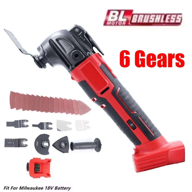 Milwaukee 18V Battery Electric Oscillating Multi Function Tool 6