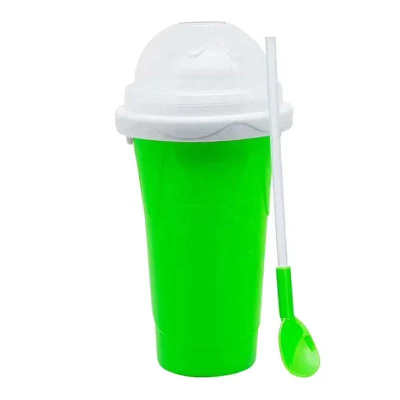 Kitchen Quick-Frozen Slushy Maker Cup Large Capacity Slushy Cup For Homemade Smoothies Juice Ice Cream Summer Squeeze Beker Tool Zpaxo Green