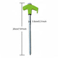 Heavy Duty Spiral Screw Hex Socket Stakes Ground Anchors Camping Tent