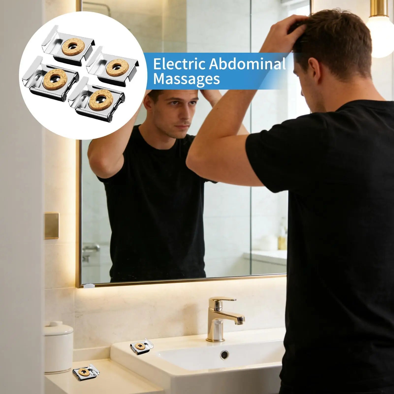 Mirror Clips 304 Stainless Steel Bracket Glass Tile Cabinet Shelf