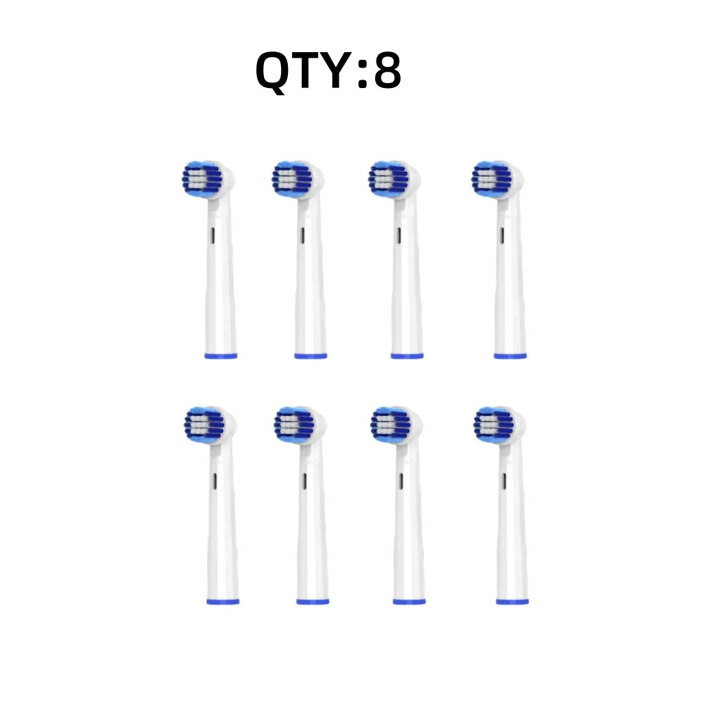 4/8/16/40/80pcs Set Electric Toothbrush Head Replacement For Oral B Sensitive Brush Alternative Heads D25 D30 D32 D18 YM-EB17 Zpaxo YMEB20-8pcs
