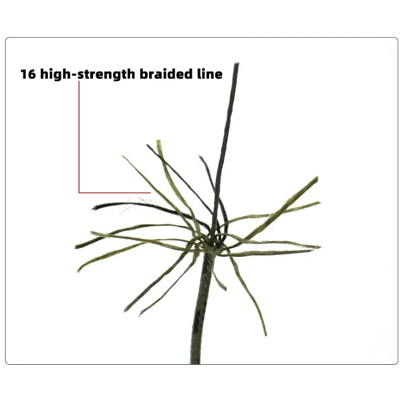 Hirisi 68CM Total Length 3PCS/PACK Carp Fishing Lead Core With Helicopter Rigs Braided Fishing Line For Carp Fishing Accessories Zpaxo