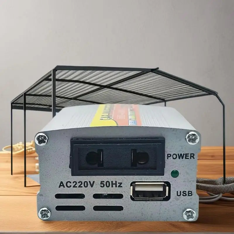 220W Car Power Inverter DC 12V to AC 220V with USB Ports