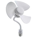 Socket Fan Light E27 Base/USB Indoor Ceiling Fan Light Hose Extender Light Bulb Fan with Socket for Bedroom Living Room Zpaxo E27