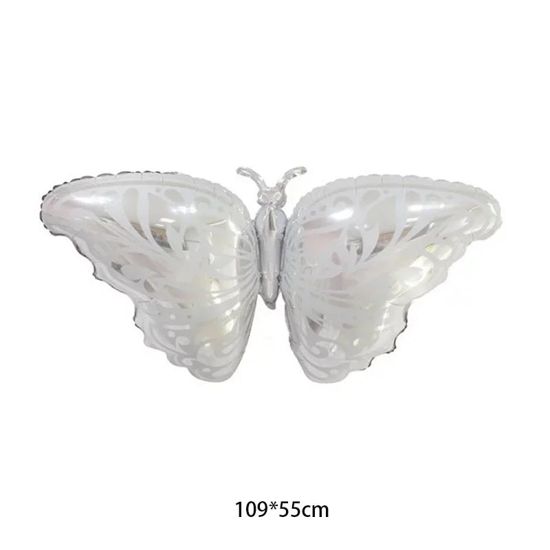 Large Butterfly Aluminum Foil Balloons Helium Air Globos Birthday