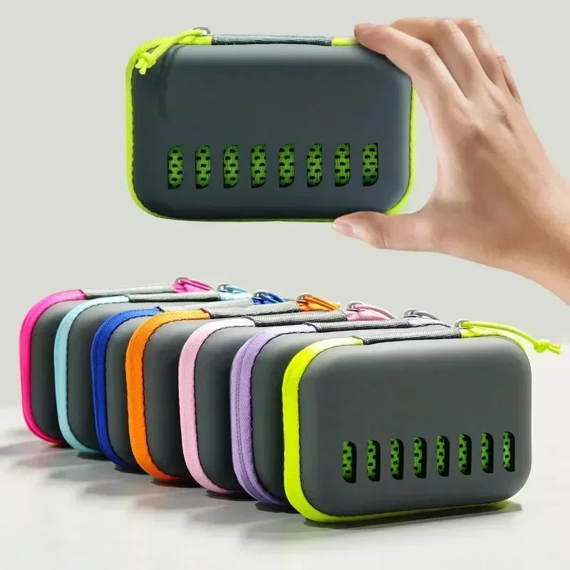 Sports Cooling Towel Case Portable Travel Ice Gym Quick Dry Towels Zpaxo