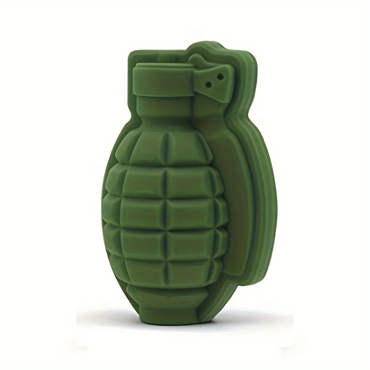 1 Grenade Shape Ice Cube Mold Food Grade Silicone Easy Release Zpaxo 1 set