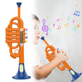 Trumpet Toy for Kids Boys Educational Simulated Trumpet Instruments Toy Children's Early Childhood Musical Instrument for Boys Zpaxo Default Title