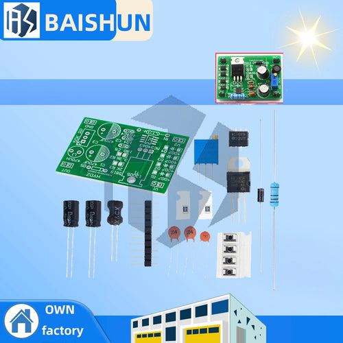 0-30V 0-3A Adjustable DC Switching Power Supply, DIY Soldering Voltage Regulator Board Kit Zpaxo