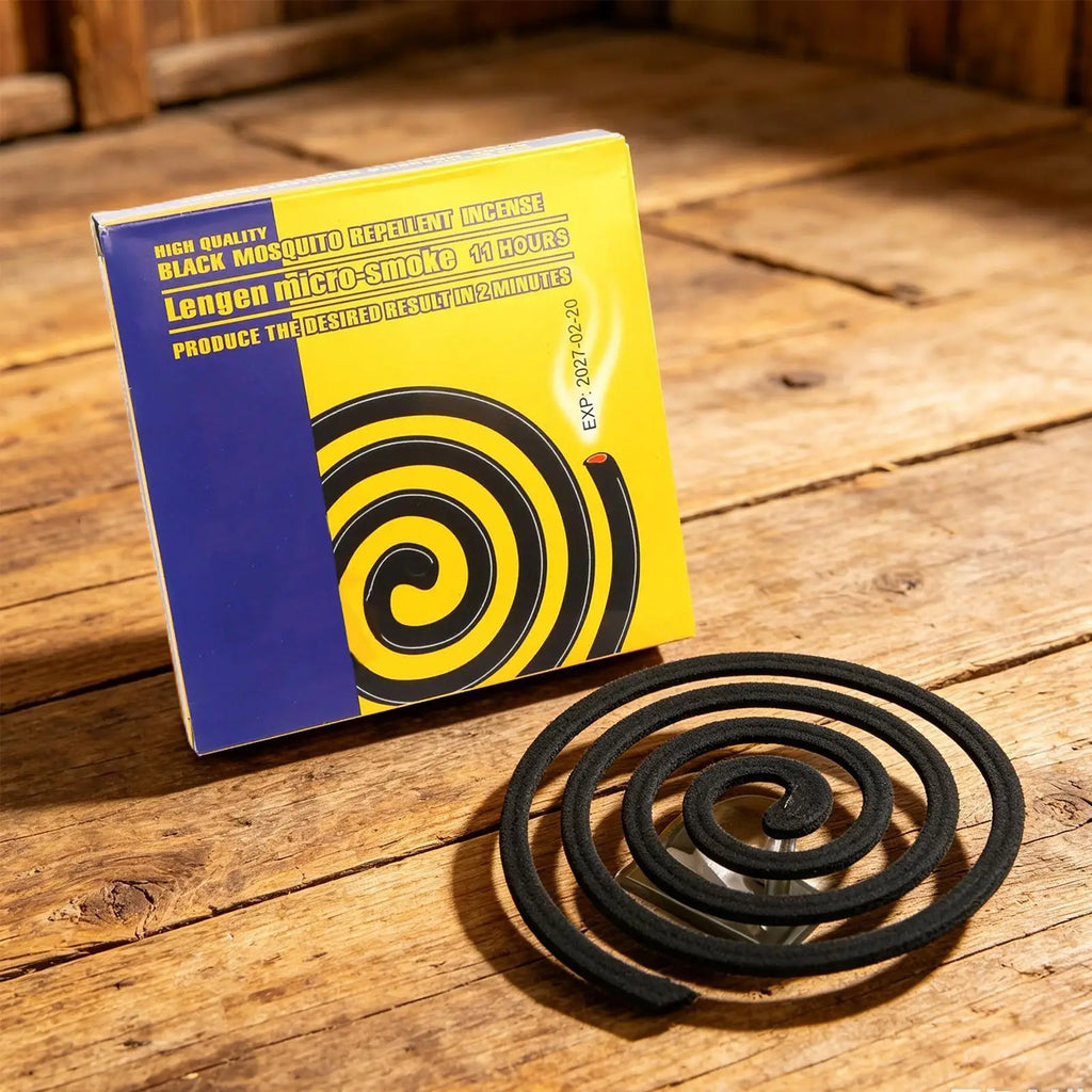 Fragrant Coil Incense Natural Long-Lasting Scent Fragrance Spiral Incense Sticks For Outdoor Camping Patio Porches Garden Lawn Zpaxo