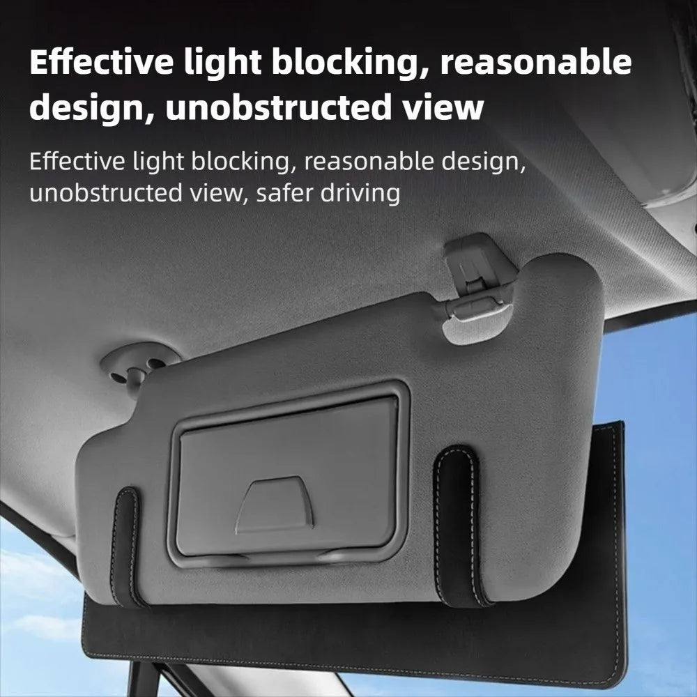 Adjustable Car Sun Shade Extension Board Eye Protection Universal Parasols Sunshine Occlusion Extension Anti Glare Zpaxo
