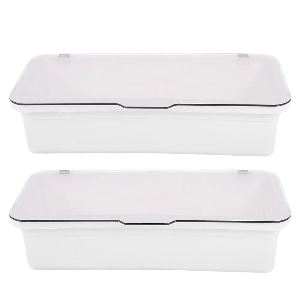 Sleek Chopstick Storage Box Lid Multi Functional Cutlery Organizer