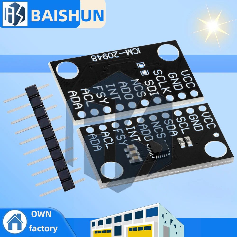 GREAT IT ICM-20948 Sensor Module 9 Axis MEMS Motion Tracking Device Sensor Low Power CJMCU-20948 Integrated Circuits ICM20948 Zpaxo 1pcs
