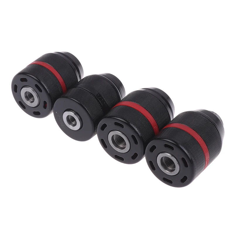 Keyless Metal Ratchet Drill Chuck Quickly Converts Self-locks Ease Use Zpaxo
