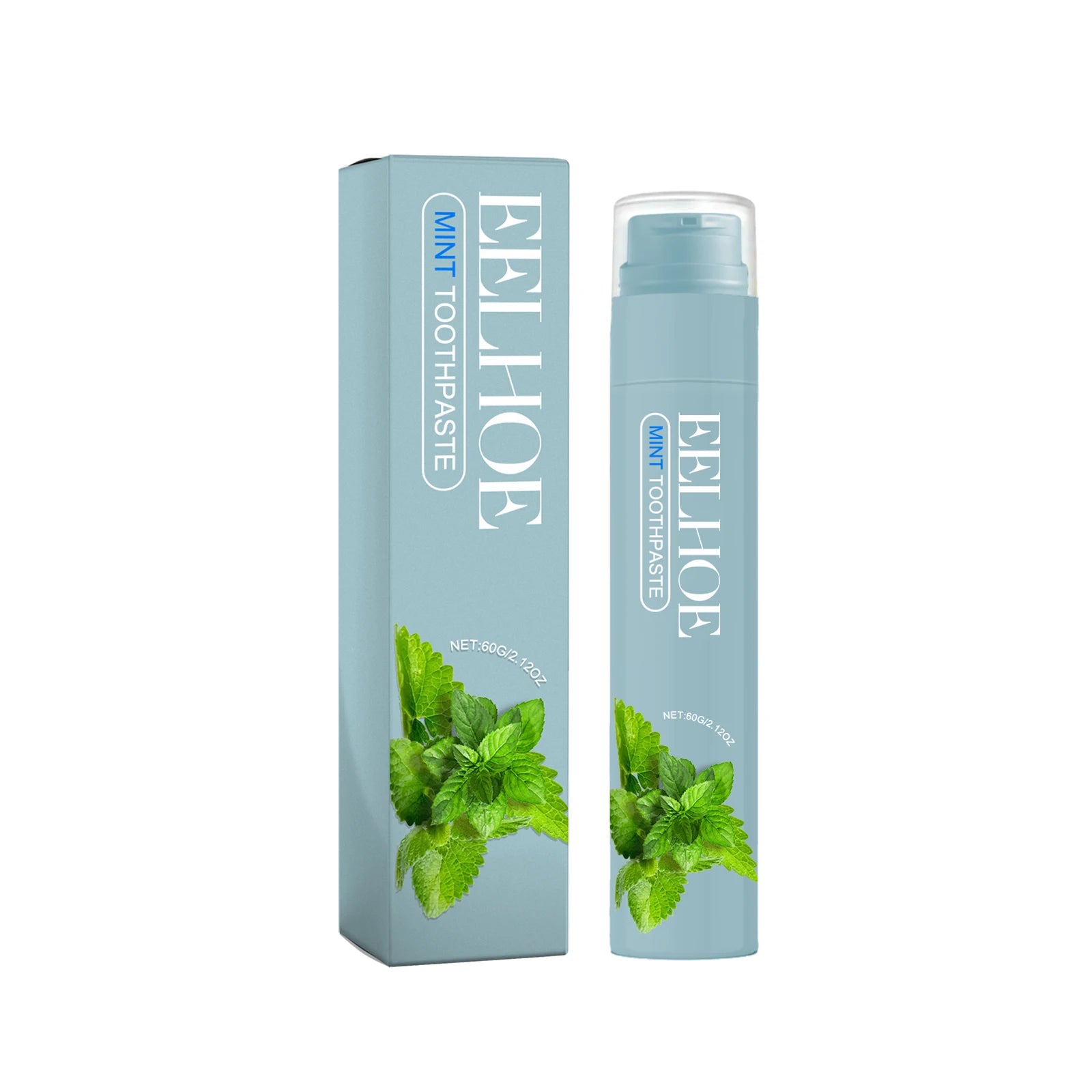 Eelhoe Fruity Whitening Toothpaste – Stain Removal & Fresh Breath Whitening Toothpaste Zpaxo Mint Flavor