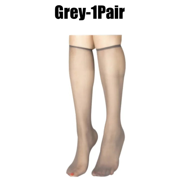 Summer Ultra-thin Korean Invisible Knee-high Socks Nude Seamless