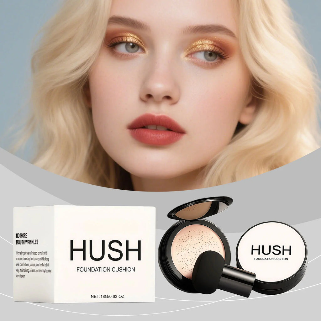 Cushion Foundation Concealer – Natural Coverage, Non-Caking Cushion Foundation Zpaxo