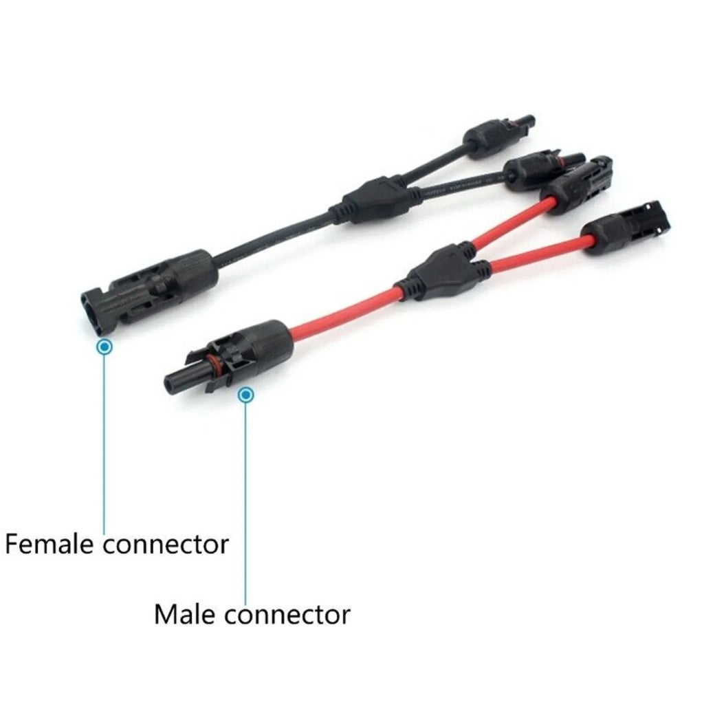 1 Pair Y Branch Parallel Connection 20A 1000V Electrical Solar