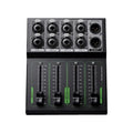 652F Passive Volumes Controller 4 Independent Faders XLR TRS Zpaxo 4 in and 1 out CN