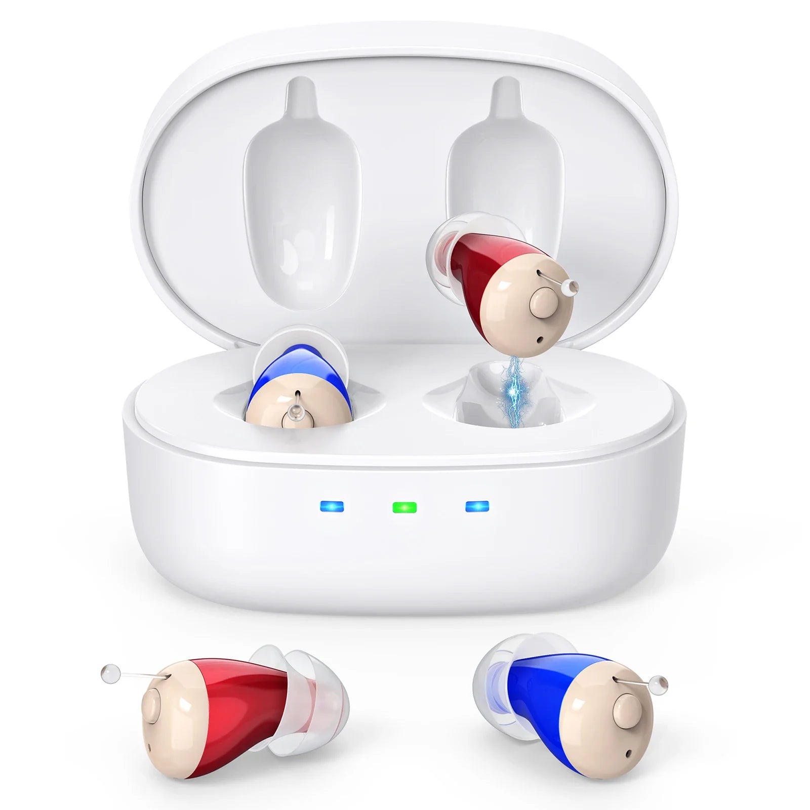 Rechargeable Hearing Aid Intelligent Sound Amplifier Noise Reduction