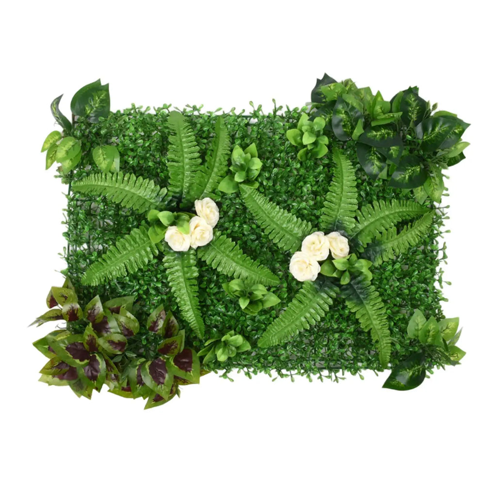Artificial Plants Wall Photography Backdrop Grass Leaves Festival Zpaxo