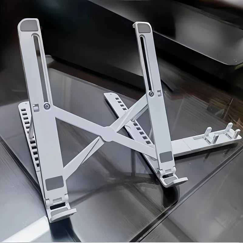 2-in-1 Adjustable Laptop Tablet Stand Phone Pen Holder Lightweight