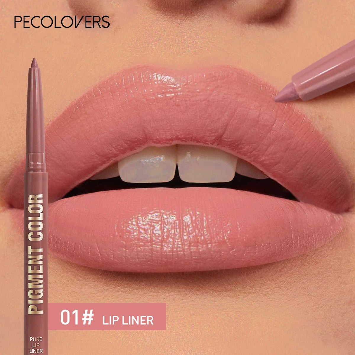 1PC Matte Lip Liner - Long-lasting, Waterproof, Easy To Glide, Moisturizing Formula for All Skin Types, Lip Makeup Zpaxo 01